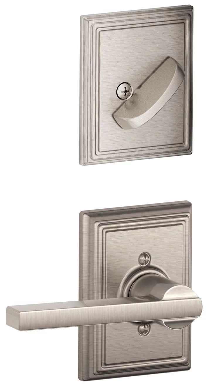 Schlage F59-Lat-Add Latitude Single Cylinder Interior Pack - Nickel