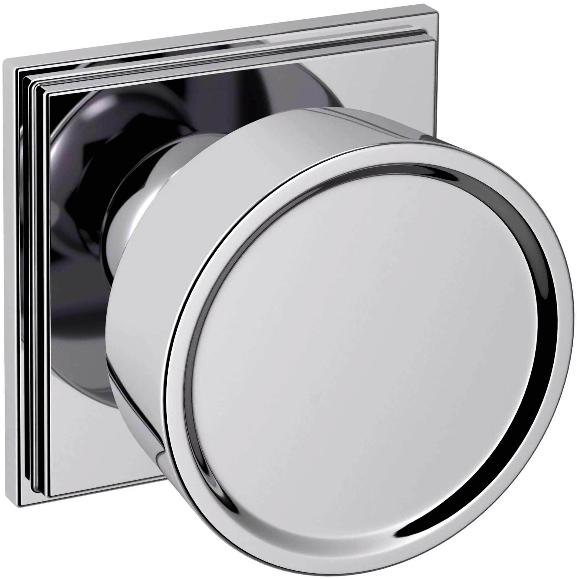 Baldwin K009.Pass K009 Passage Door Knob Set - Chrome