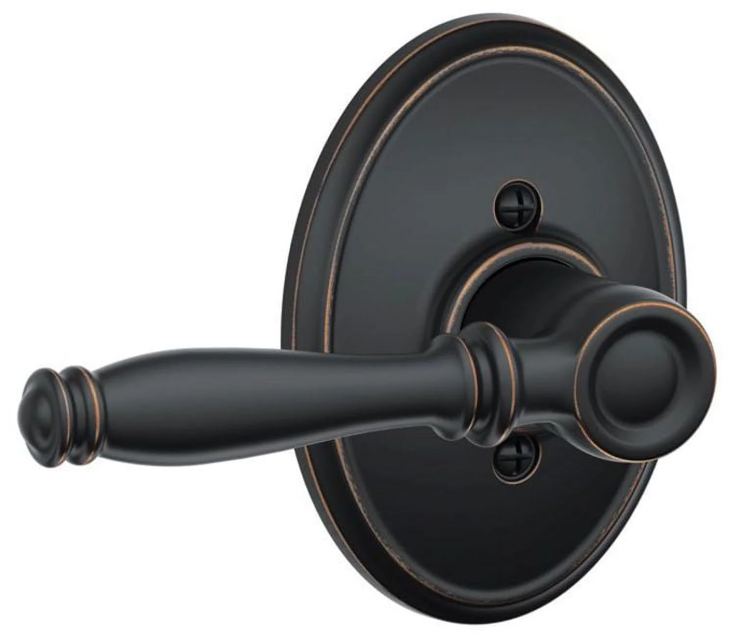 Schlage F170-Bir-Wkf Birmingham Non-Turning One-Sided Dummy Door Lever - Bronze