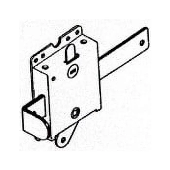 Garage Door Side Lock, Spring Loaded
