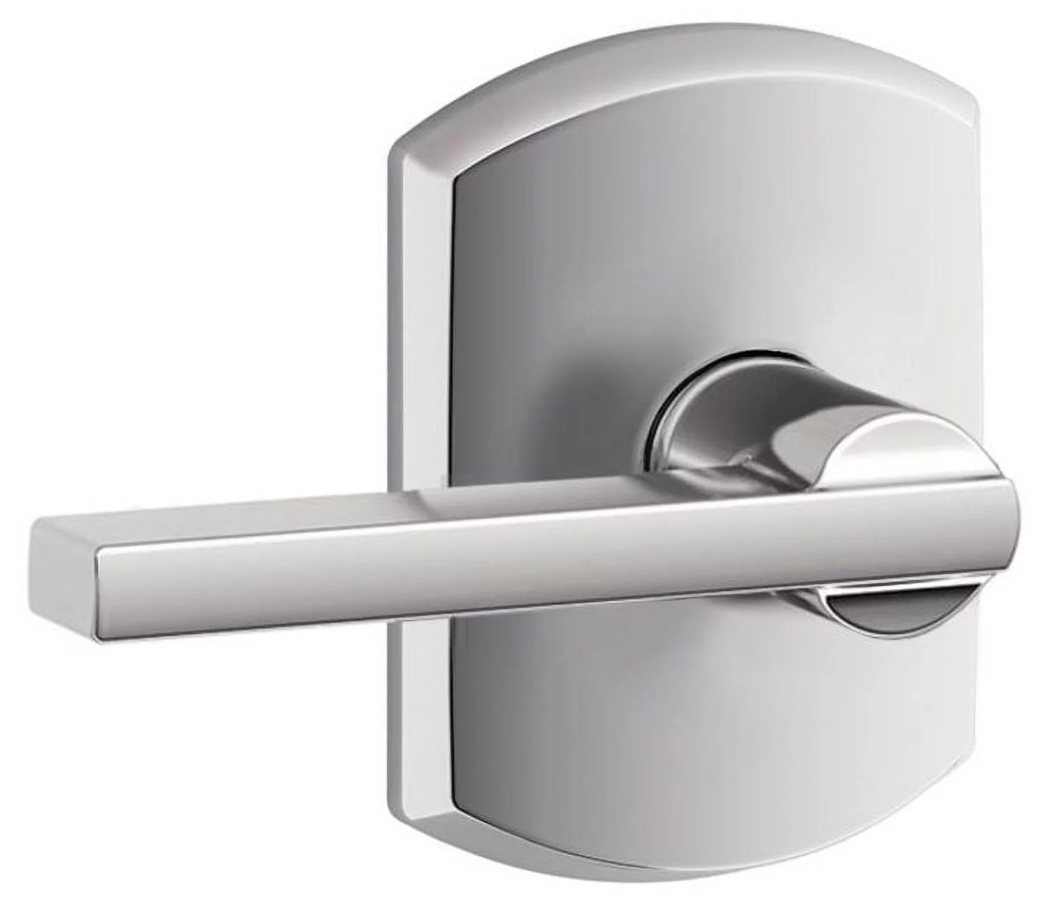 Schlage F10-Lat-Grw Latitude Passage Door Lever Set - Chrome