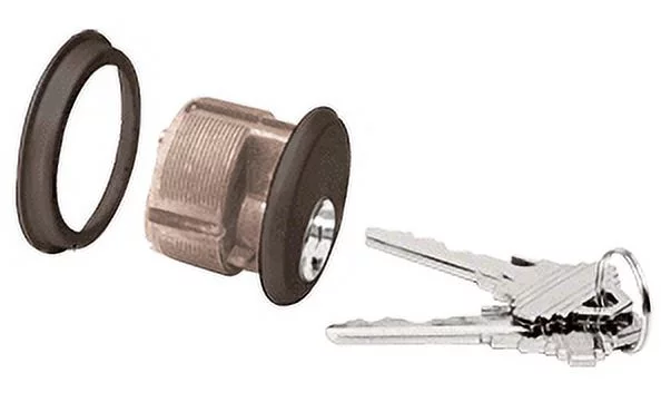 CRL DL2170Y8KADU Dark Bronze Single Mortise Cylinder with Yale 