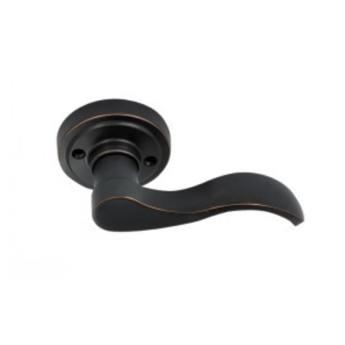 Better Home Products 65310BRT Twin Peaks Entry Door Lever Dummy RT Oil Rubbed Bronze