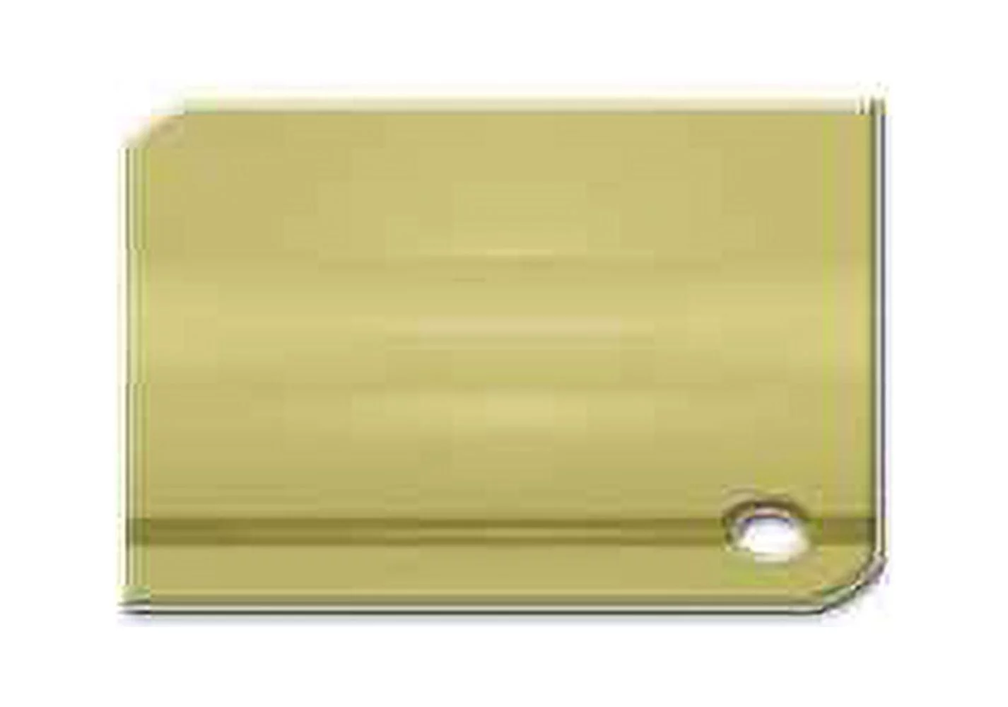 Deltana CL504ECCNC-3 Clarendon Pro Series Grade 2 Commercial Straight Leverset Storeroom Without CYL Polished Brass