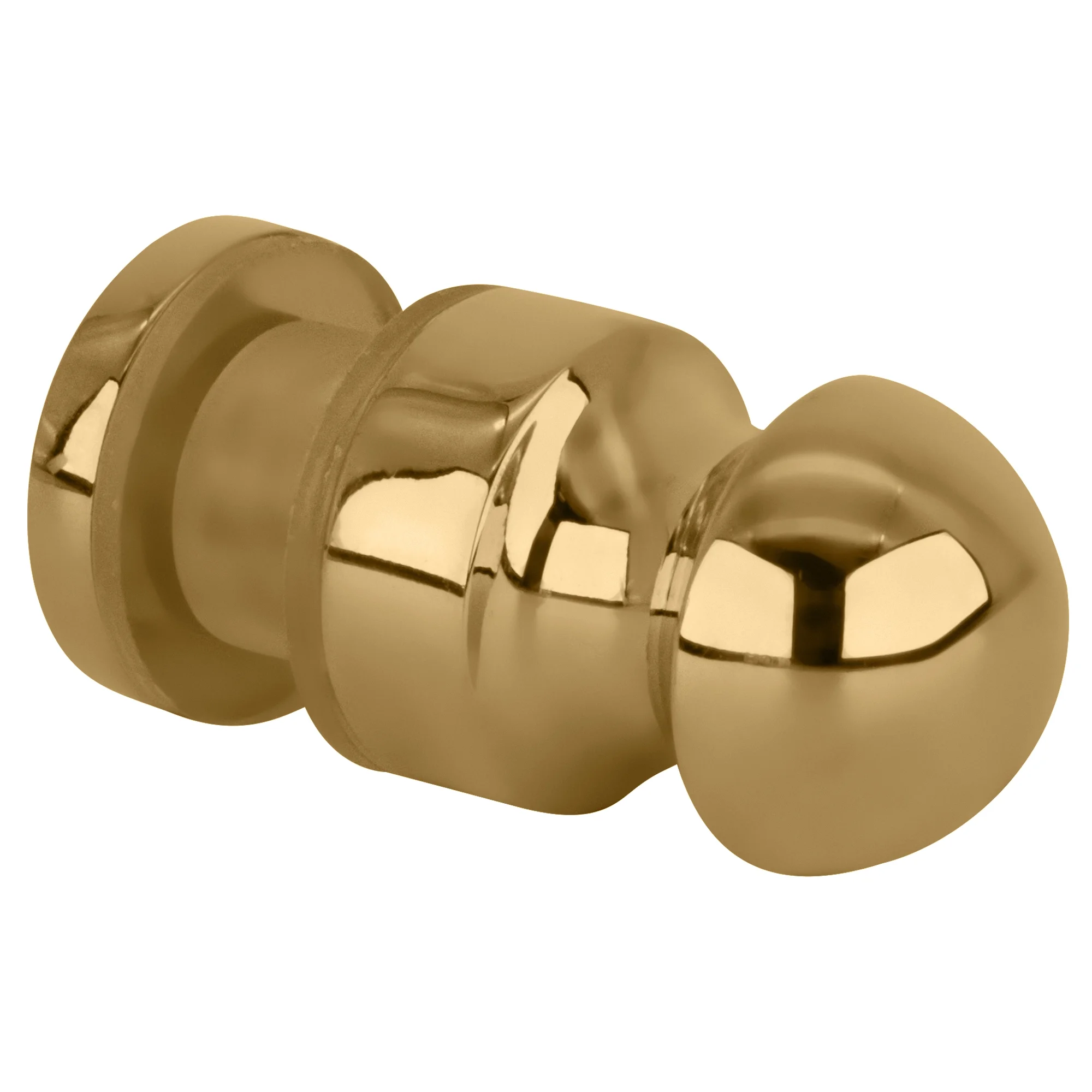 CRL 19MKGP Gold Plated Mini Bulb Style Single-Sided Door Knob