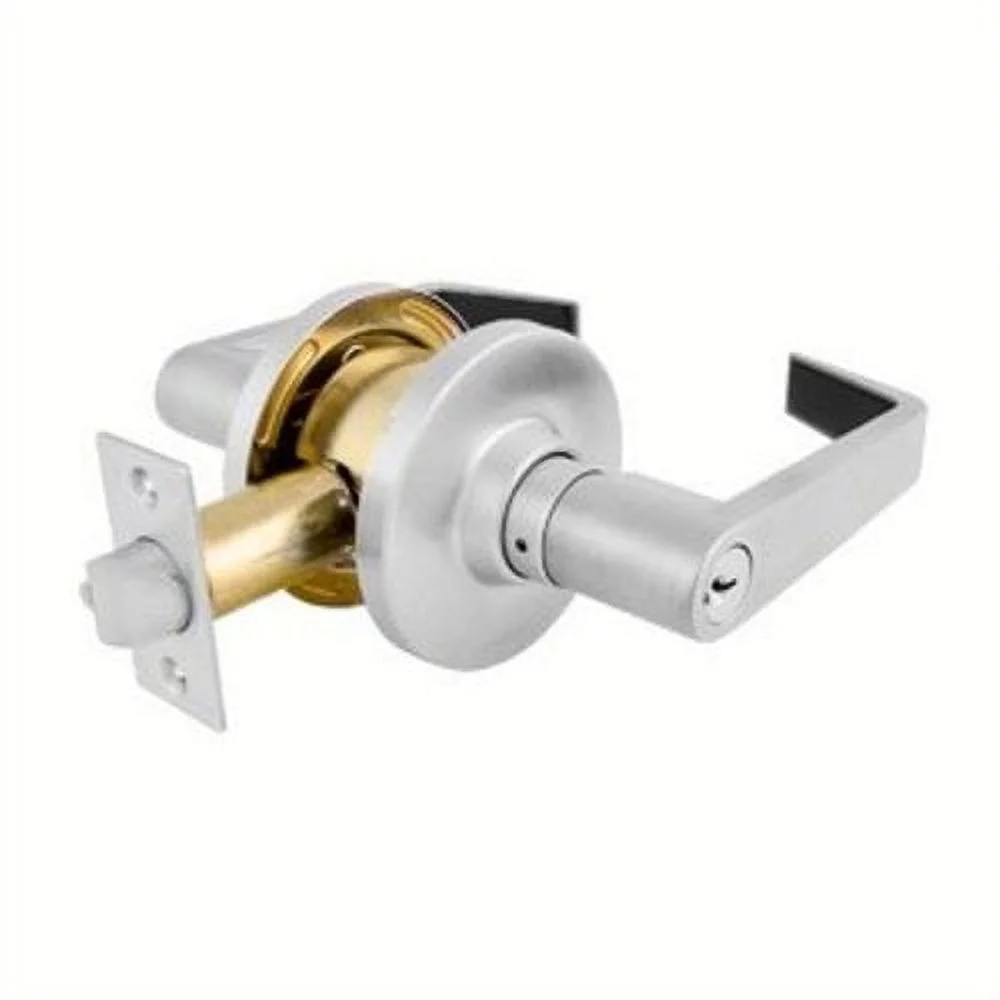 Commercial Grade 2 Storeroom Cylindrical Lever, Brushed Chrome