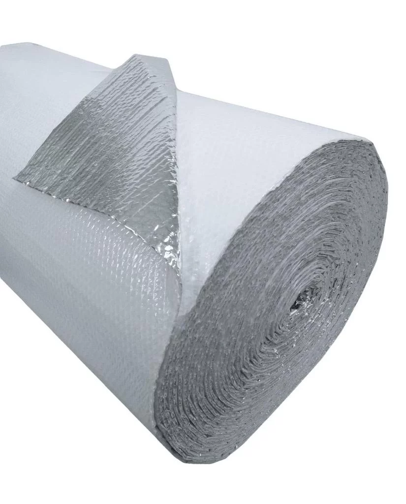 Garage Door Insulation Roll White/Reflective Foil Inculation 2ft x 9ft (R8)