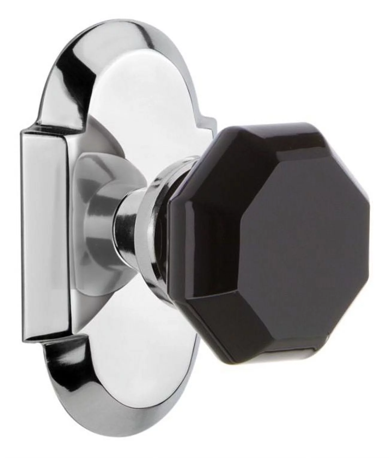 Nostalgic Warehouse Cotwab_Sd_Nk Cottage Solid Brass Rose Single Dummy Door Knob - Chrome