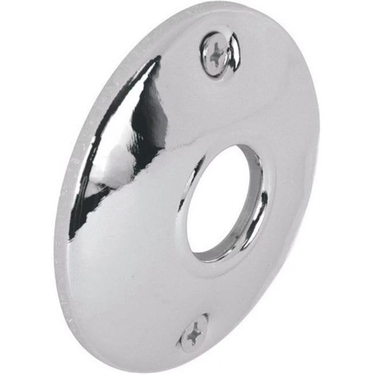 Prime-Line E 2439 2.25 in. Chrome Plated Door Knob Rosettes