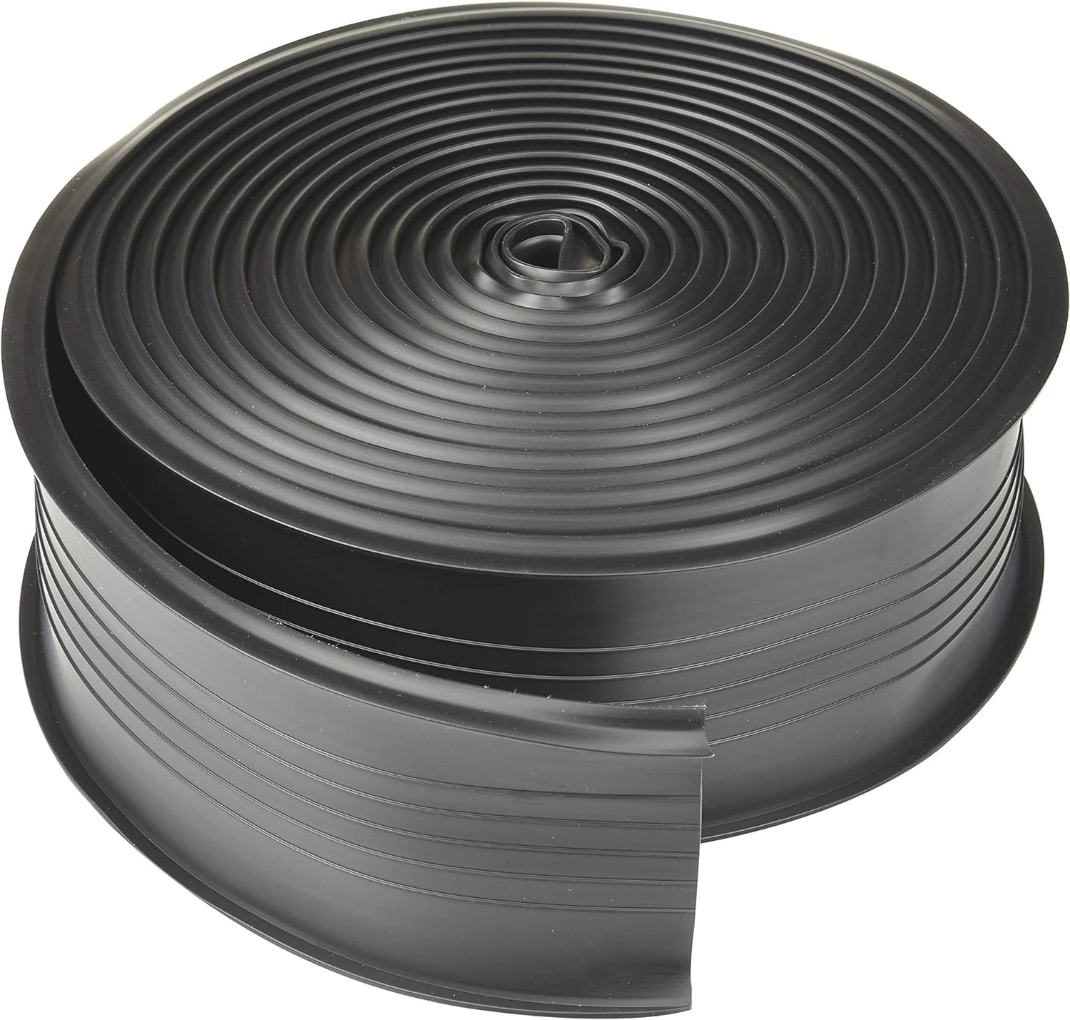 RV18 Vinyl 2-Car Garage Door Bottom Weather-Seal Replacement, Black