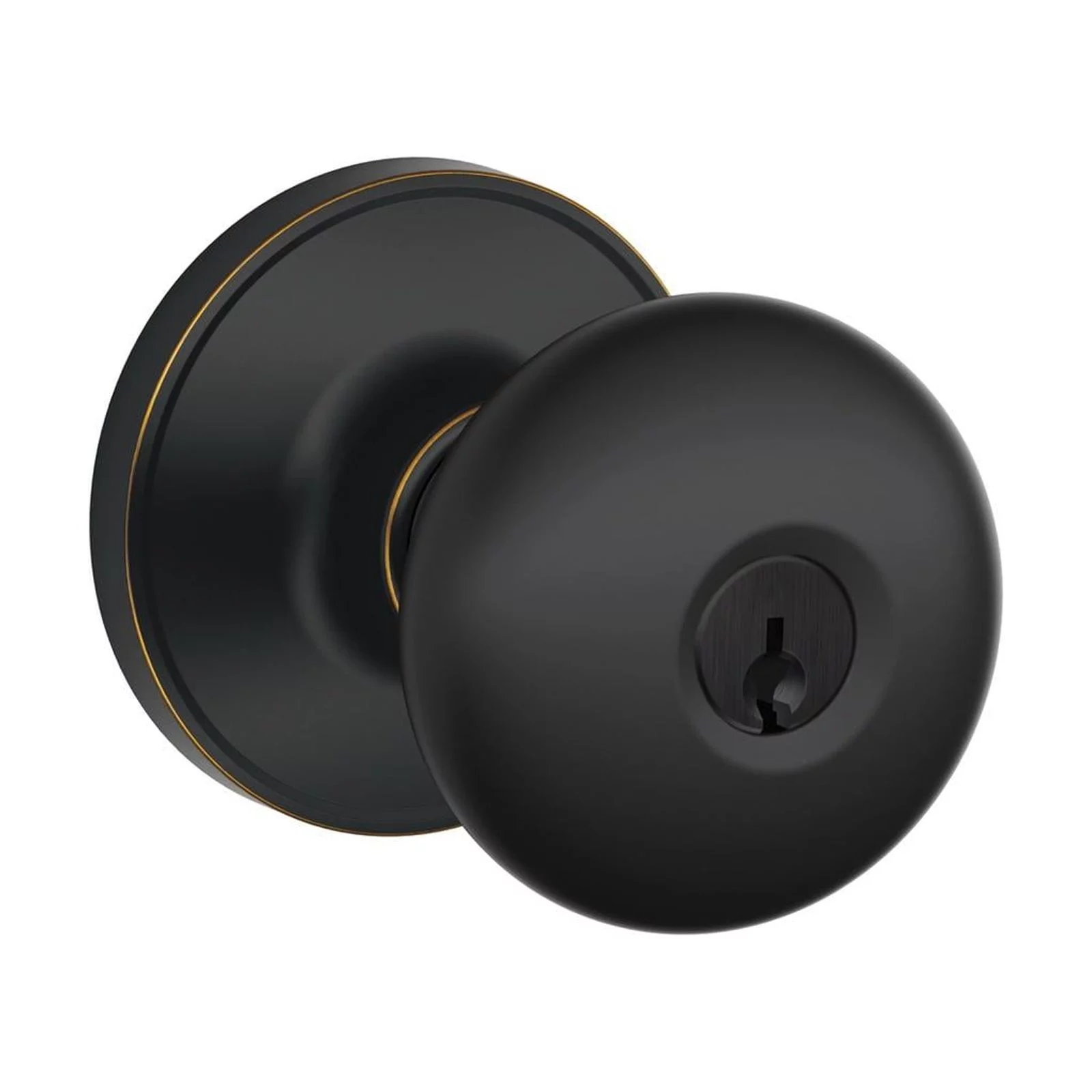 Dexter by Schlage J54VSTR716 Stratus Entry Knob, Aged Bronze