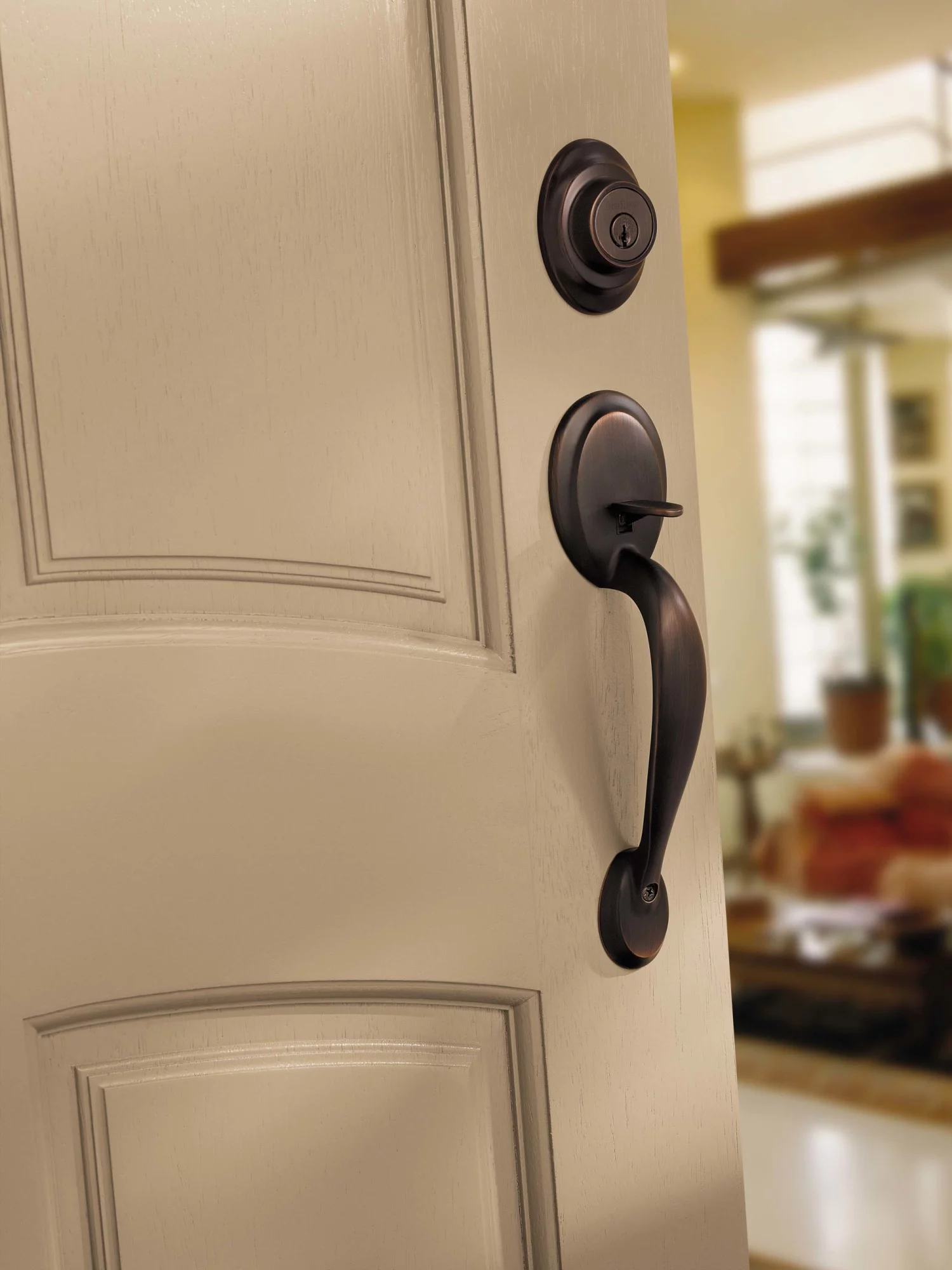 Kwikset 687Da-Lip-S Dakota Single Cylinder Handleset From The Kwikset Series Featuring