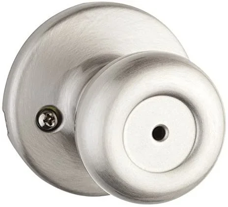 Kwikset 93001-781 Satin Nickel Privacy Door Knob