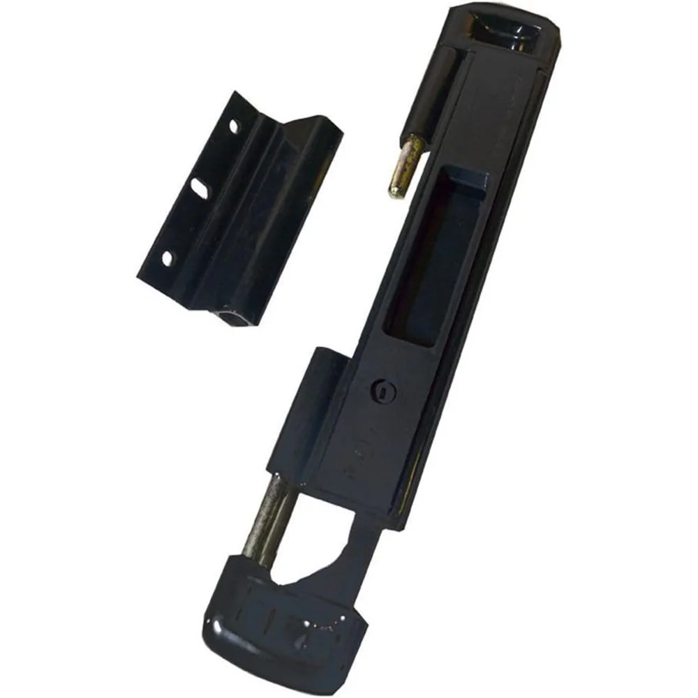 Black Double Bolt Patio Door Lock