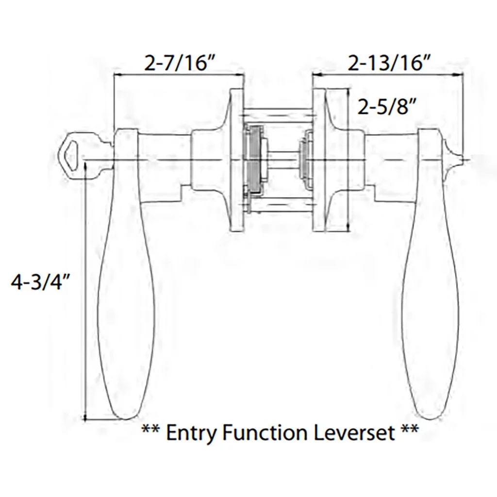 Pamex Newberry Leverset