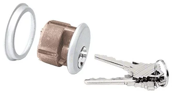 CRL DL2170Y8KAA Aluminum Single Mortise Cylinder with Yale 