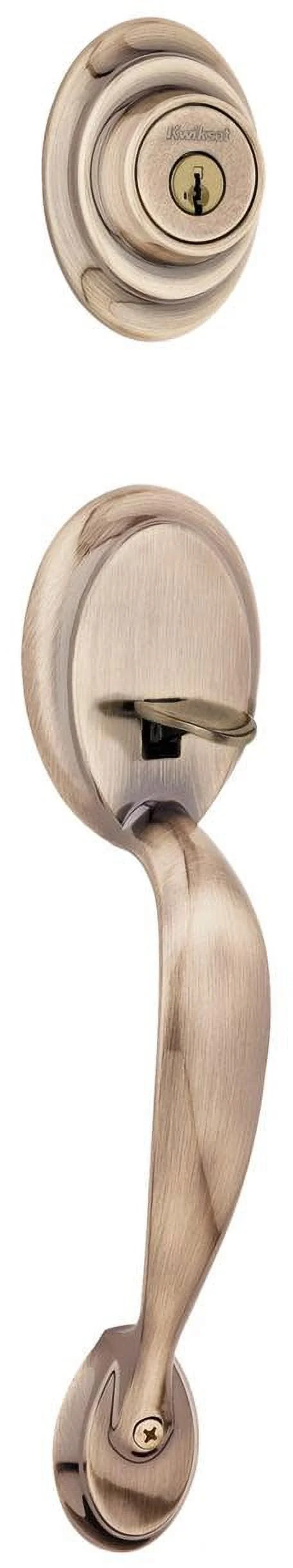 Kwikset 687Da-Lip-S Dakota Single Cylinder Handleset From The Kwikset Series Featuring