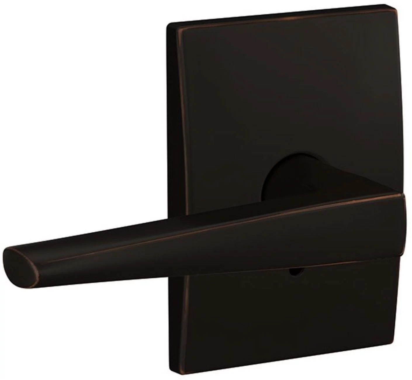 Schlage Fc172-Elr-Cen Custom Eller Non-Turning Two-Sided Dummy Door Lever Set - Bronze