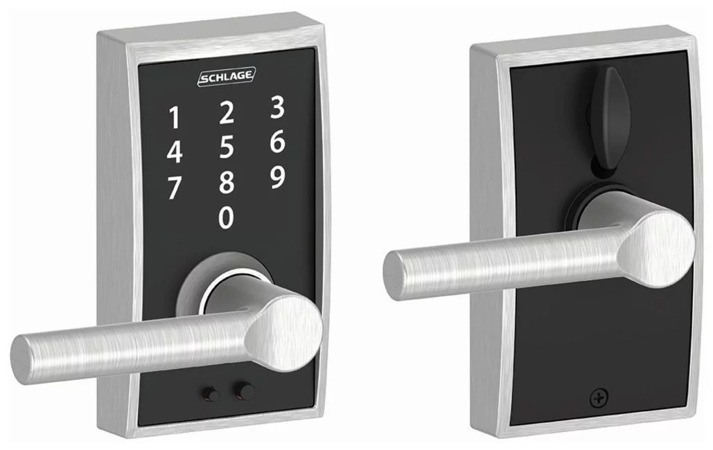Schlage Fe695-Cen-Brw Century Touch Entry Leverset - Chrome