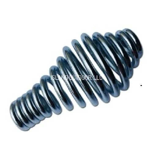 Chrome wood stove BBQ pellet stove spring door handle 3-1/2