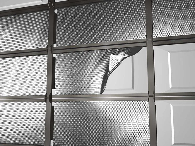 REACH BARRIER Garage Door Insulation Kit Reflective Air Heat And Sound Barrier