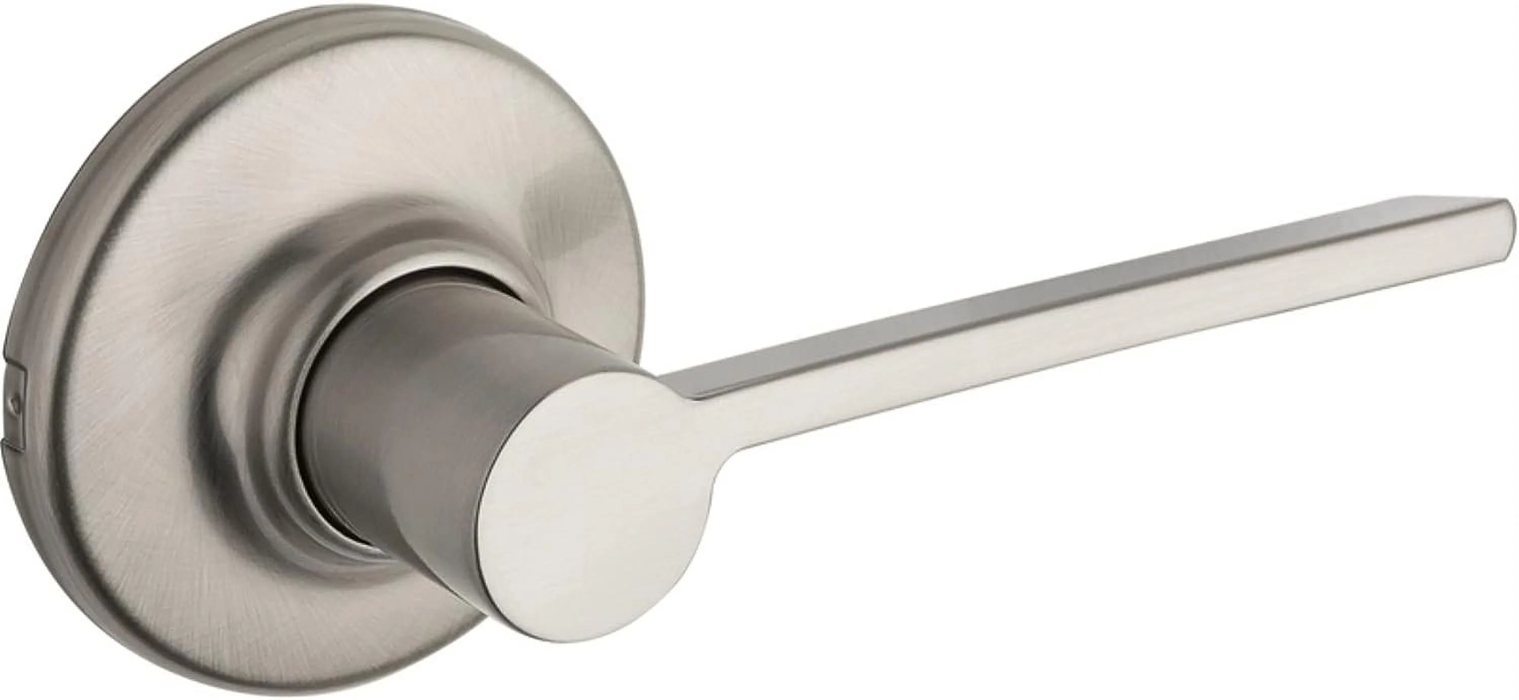 Kwikset 200LRL 15 CP V1 Satin Nickel Ladera Passage Lever