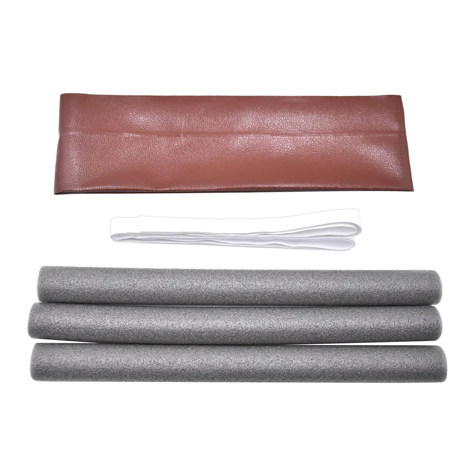 perfk Bottom Door Draft Stopper Door Seal Strip for Garage Exterior/Interior Doors Brown