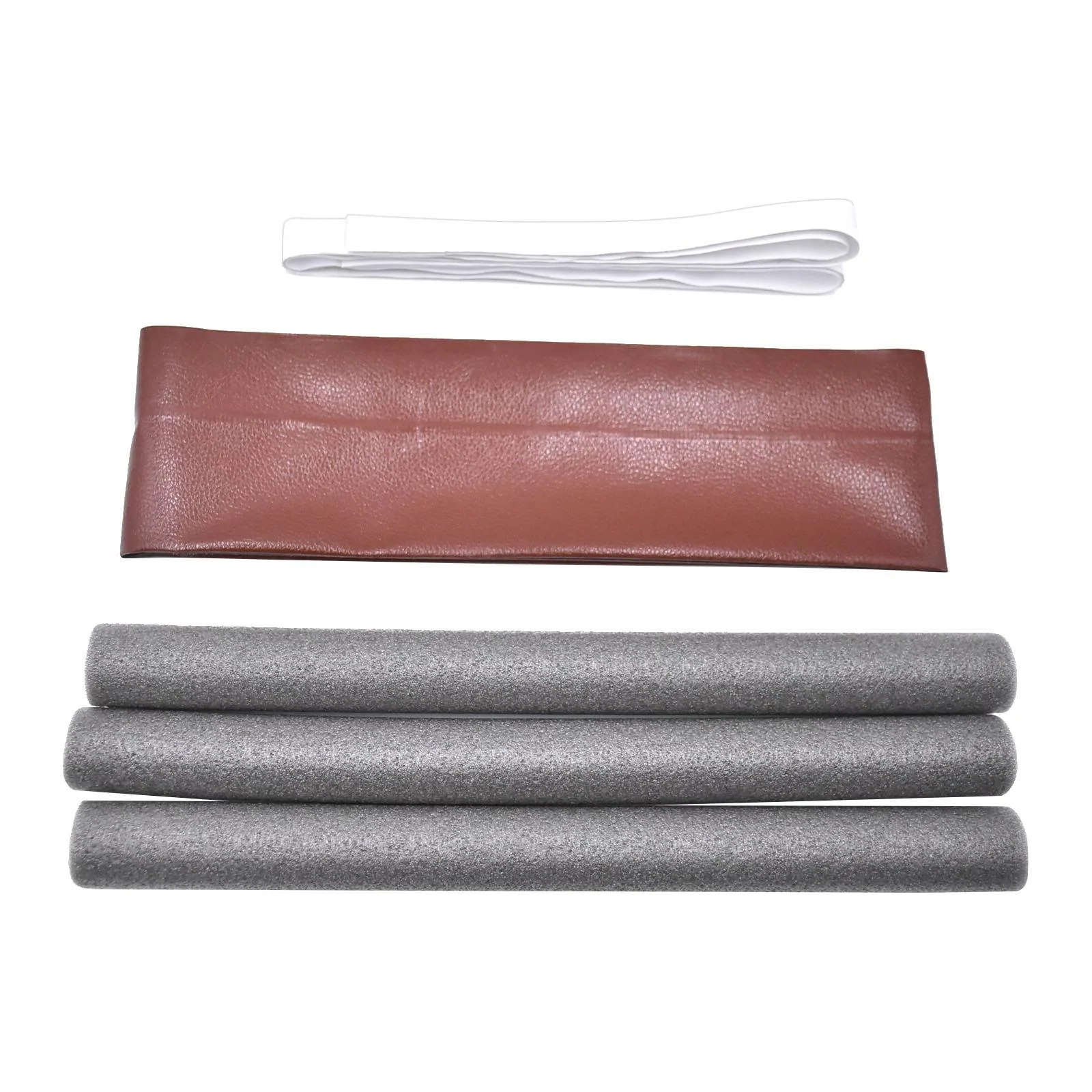 perfk Bottom Door Draft Stopper Door Seal Strip for Garage Exterior/Interior Doors Brown