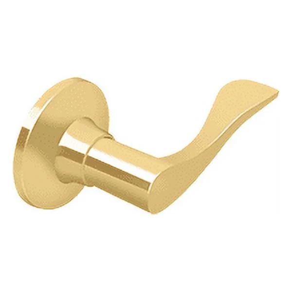 Deltana 6464LD-003 Savanna Home Series Traditional Door Leverset Dummy Left Handed Lifetime Polished Brass