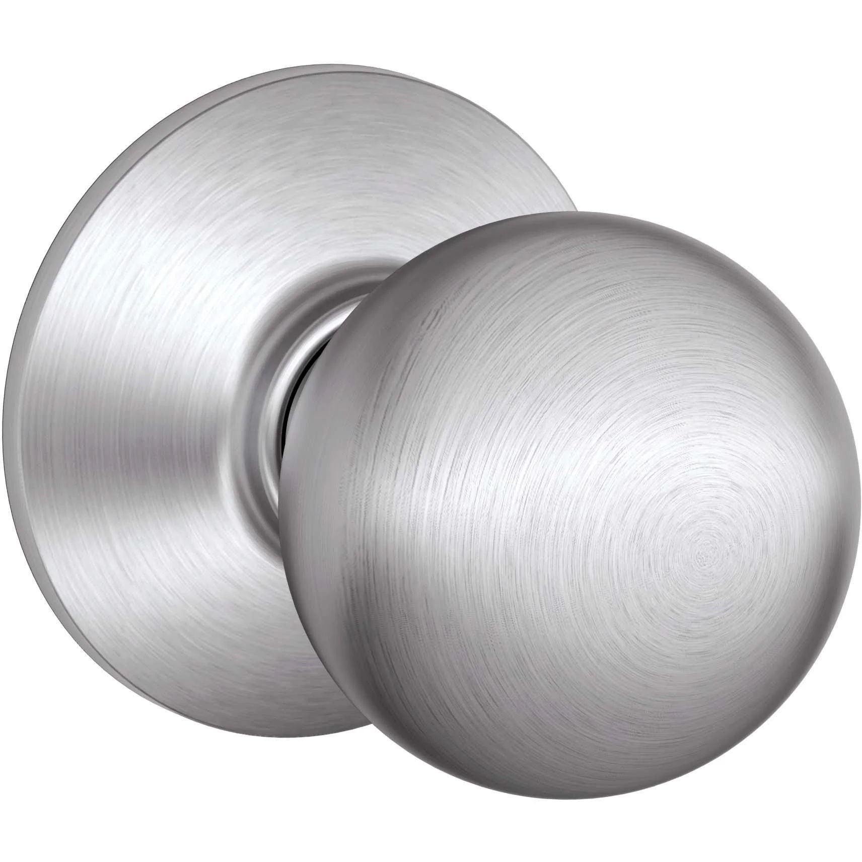 Schlage F10CS V ORB 626 Orbit Light Commercial Passage Knob, Brushed Chrome