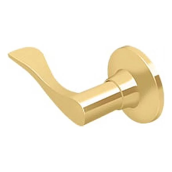 Deltana 6464D-003 Savanna Home Series Traditional Door Leverset Dummy Right Handed Lifetime Polished Brass