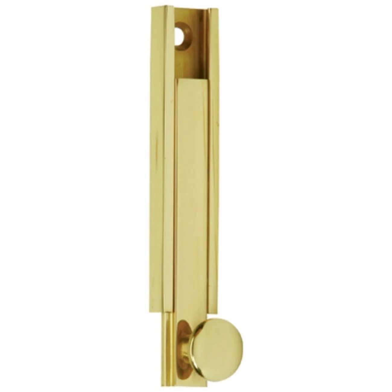 Schlage 040-6 6-Inch Surface Bolt - Brass