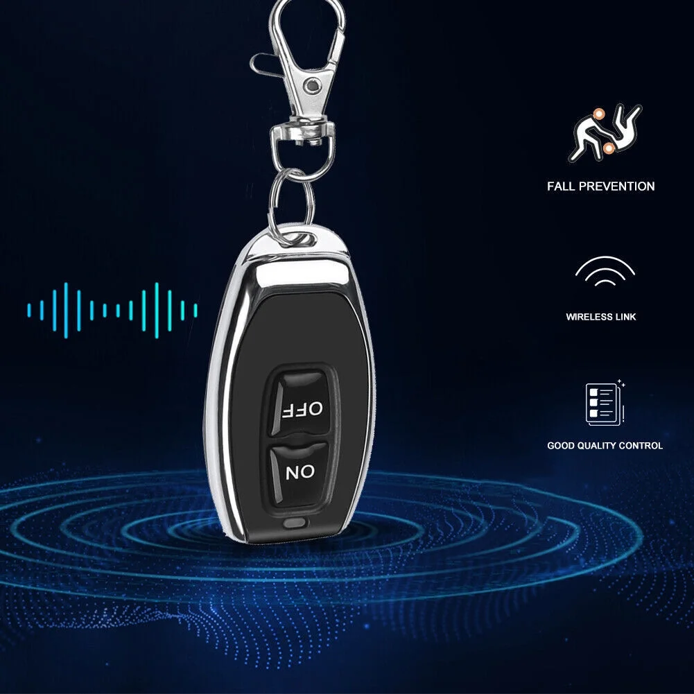 KingFurt Wireless RF Relay Receiver 110V-240V 30A Smart Switch US Remote Control Industrial Automation & Home Automation