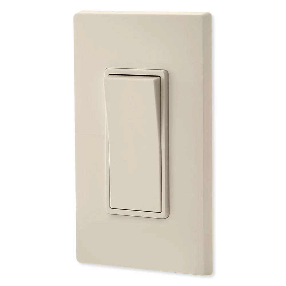 Leviton 5604-2T 4-Way Decora Switch, 15A, 120/277V, Light Almond