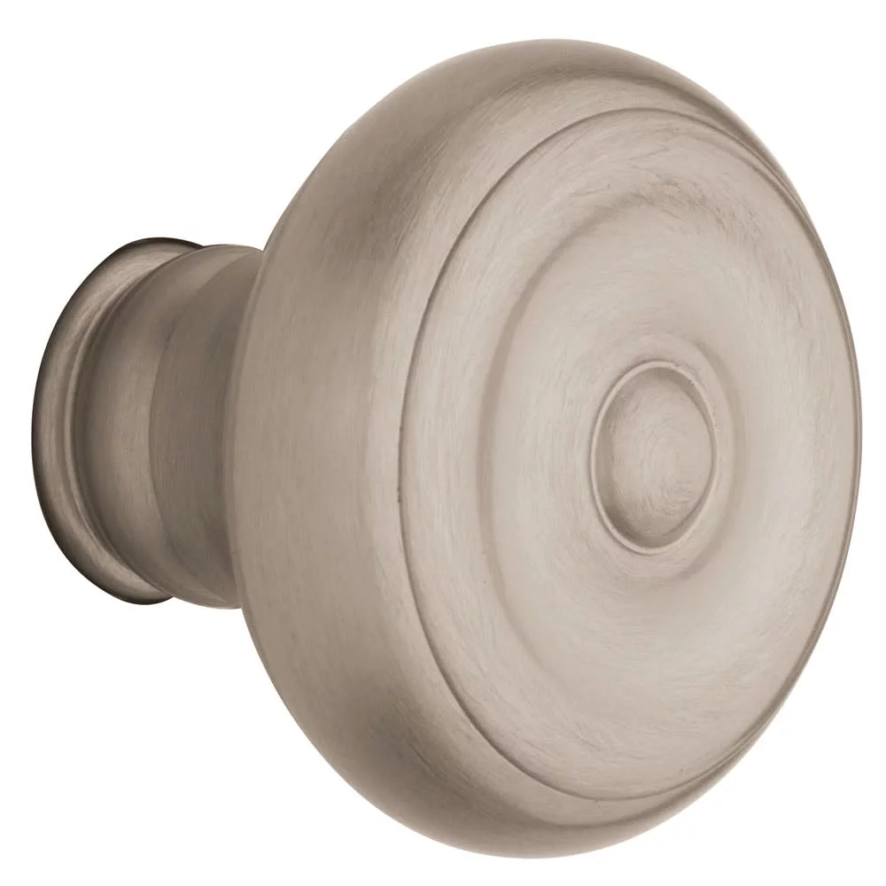 Baldwin 5020056MR Estate Knob, Satin Nickel with