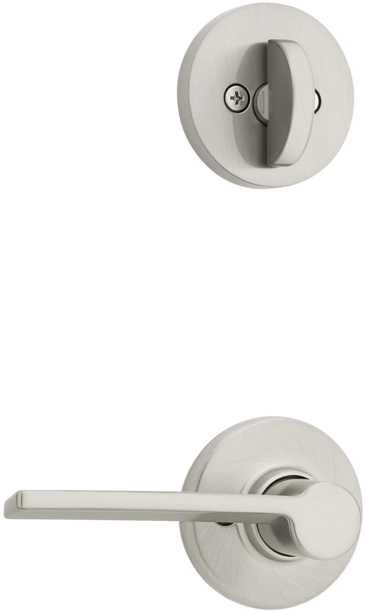 Kwikset 966Lrlrdtrh.Univ Ladera Right Handed Lever Single Cylinder Interior Pack - Nickel