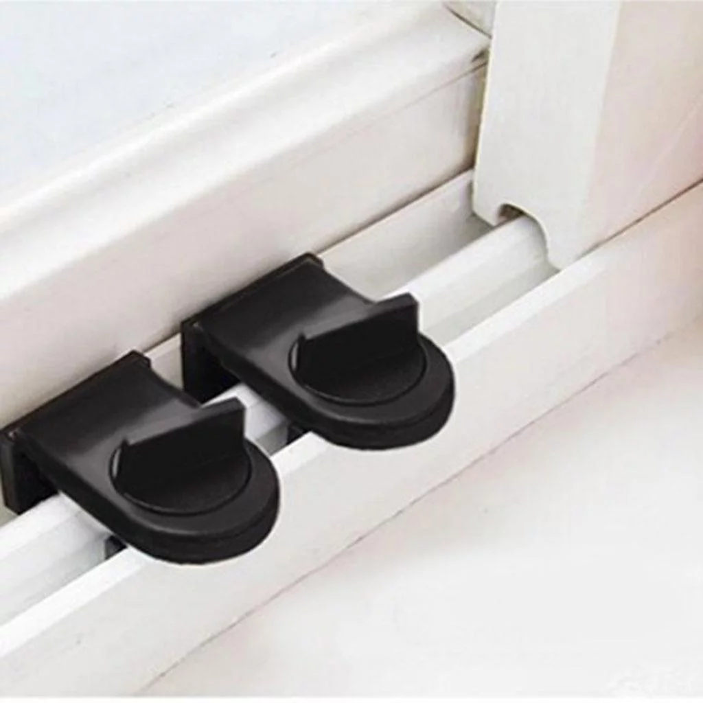 Door Patio Window Lock Stopper Sash Lock Home Child