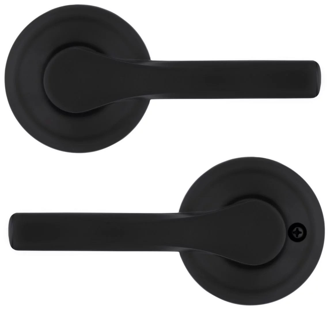 Kwikset 200Hyl Henley Passage Door Lever Set - Nickel