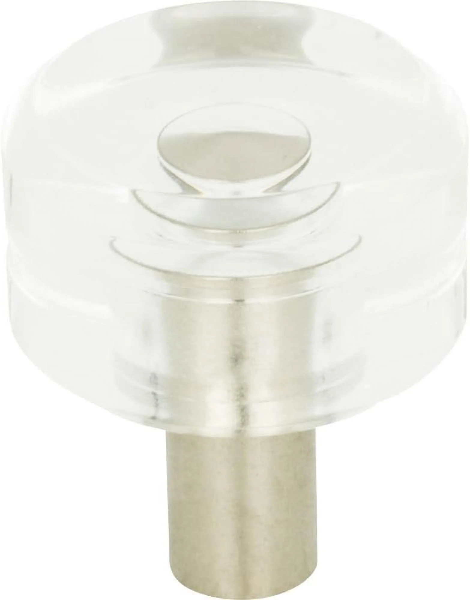 1-2/4-Inch Round Optimism Knob, Brushed