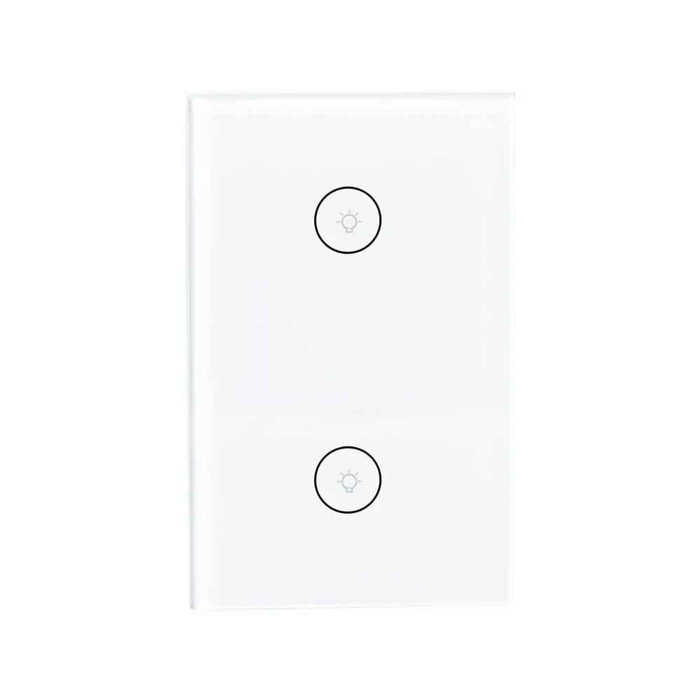 axGear WiFi Smart Wall Touch Light Switch Glass Panel Wireless Remote Control