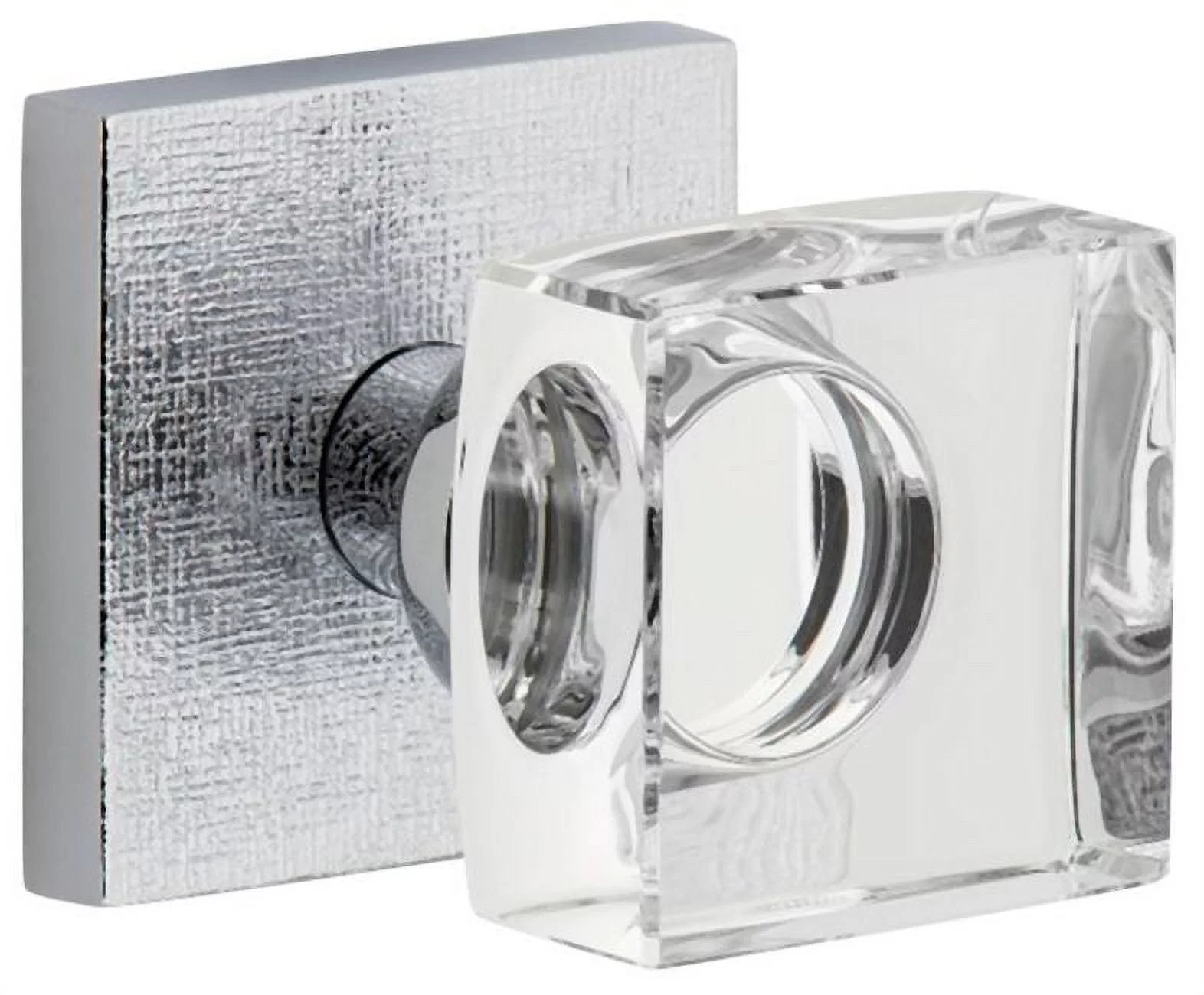 Viaggio Qadmlnqdc_Prv_234 Motivo Solid Brass Privacy Door Knob Set - Chrome