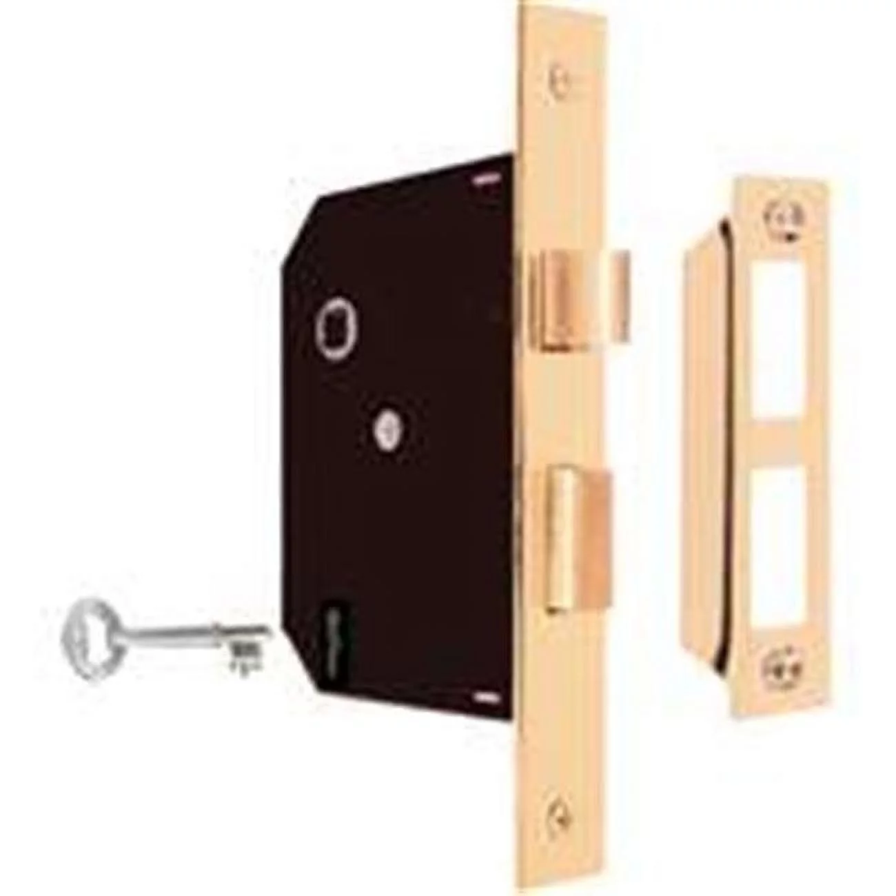 E2294 Mortise Lock Assembly Keyed, Brass
