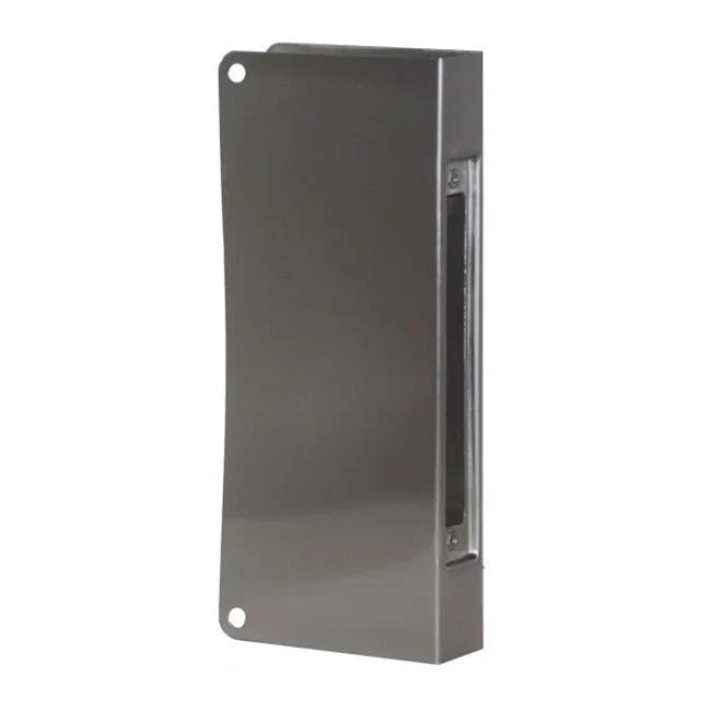 Don-Jo CW504S Blank Classic Wrap Around for Mortise Lock with 86 Cut Out for 1-3/4
