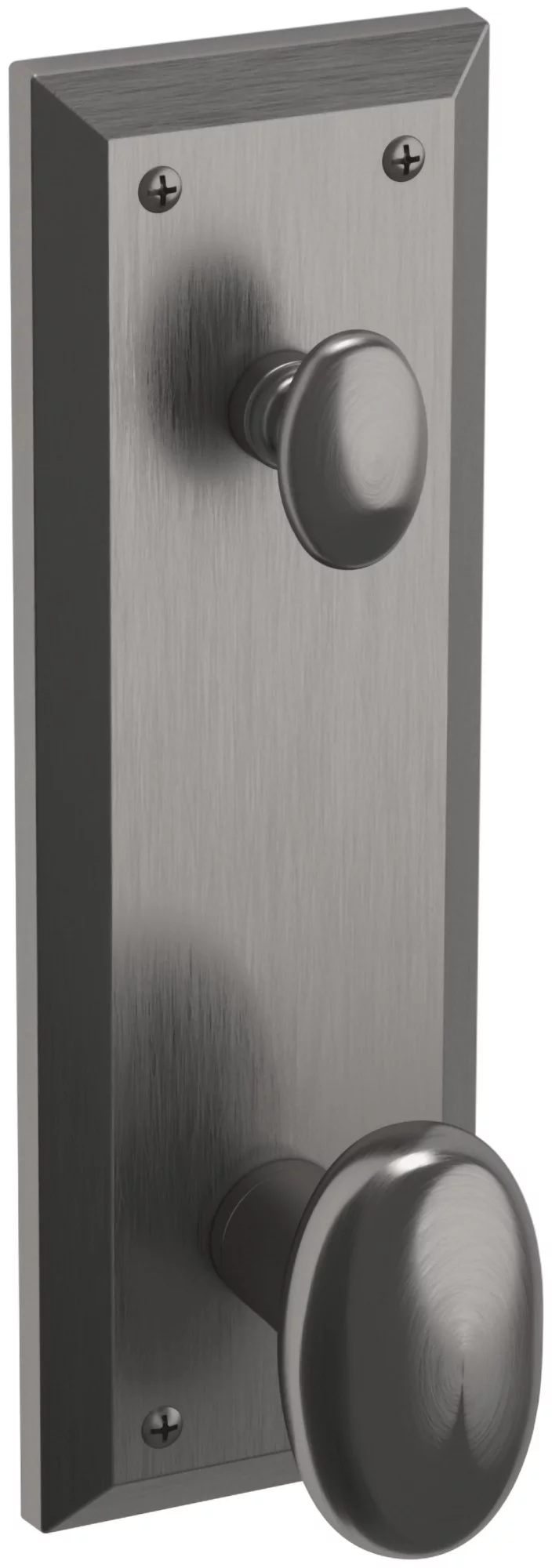 Baldwin 6403.Entr Cody Style Full Escutcheon Single Cylinder Handleset - Black