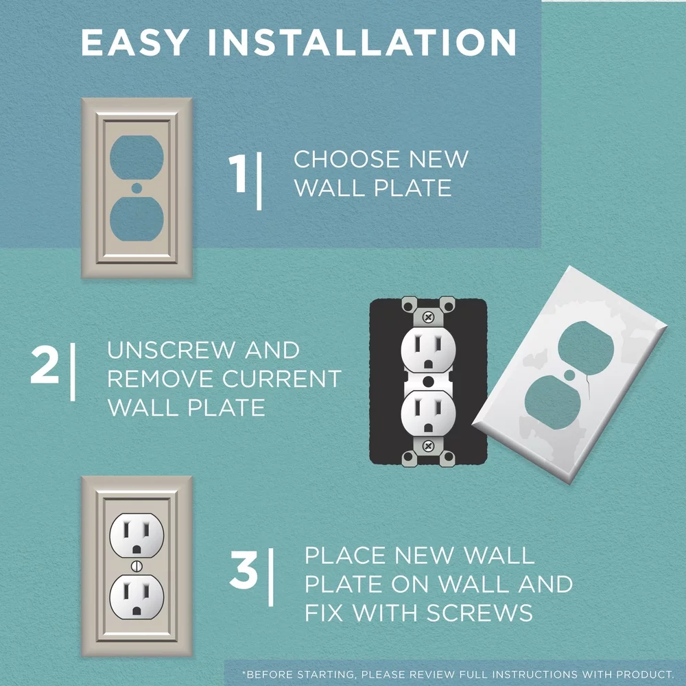 Franklin Brass Classic Architecture Double Duplex Wall Plate