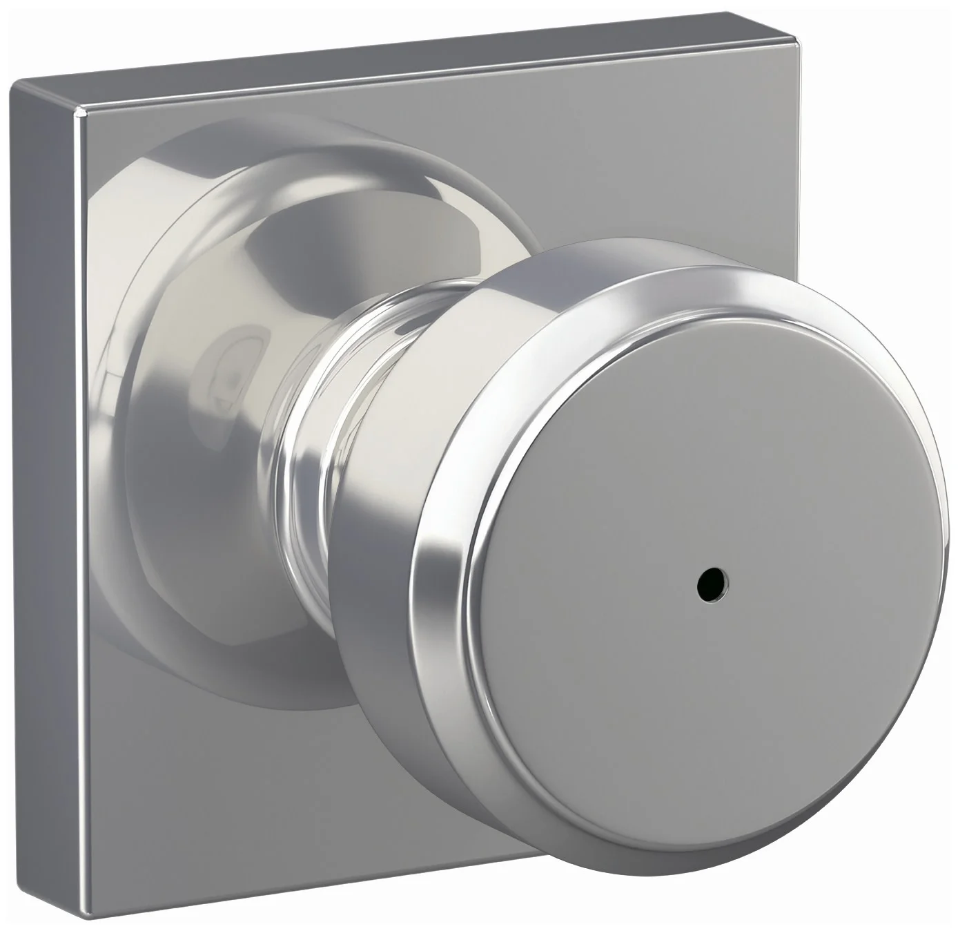 Schlage F40-Bwe-Col Bowery Privacy Door Knob Set - Chrome