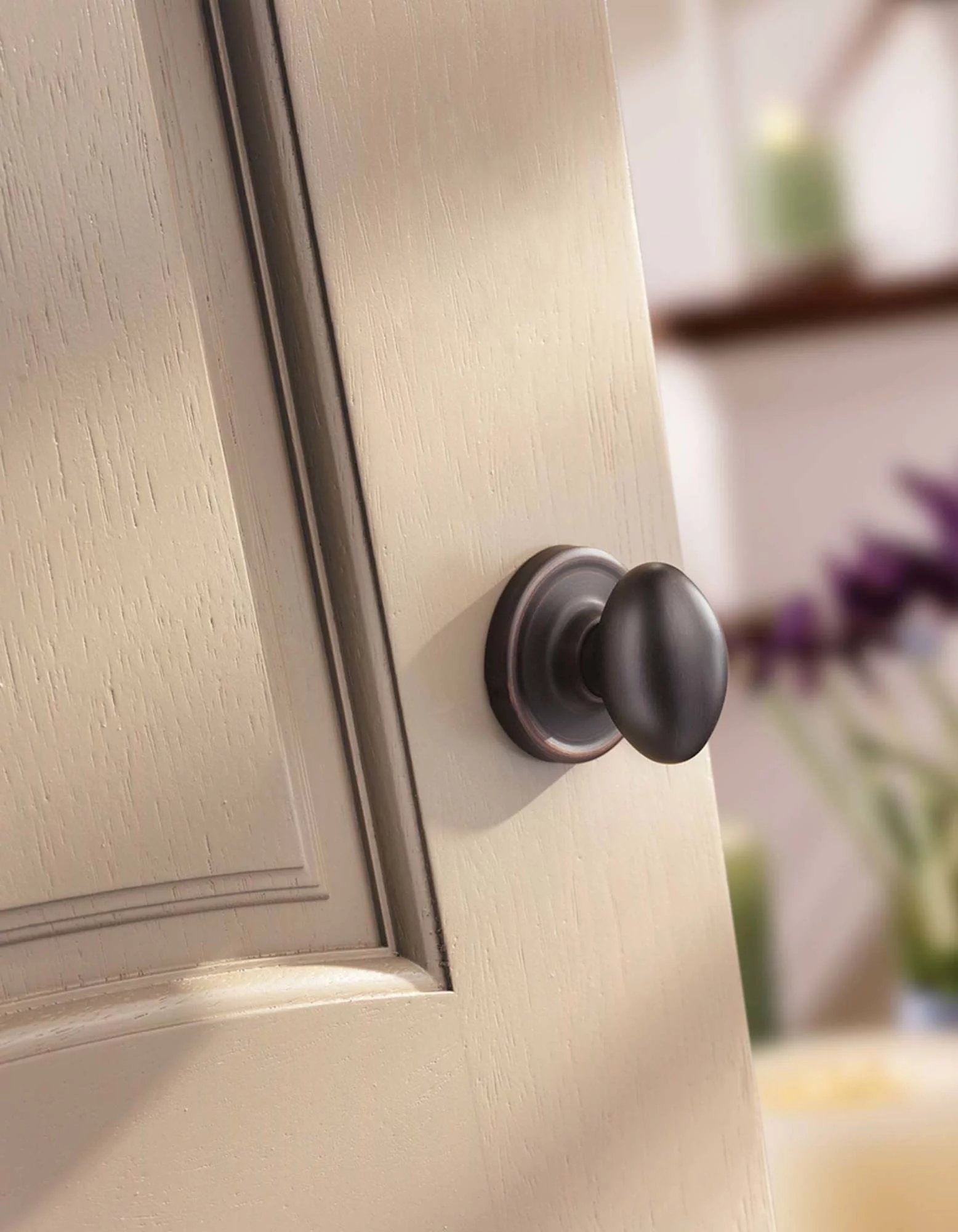 Kwikset 720L Signature Series Laurel Passage Door Knob - Nickel