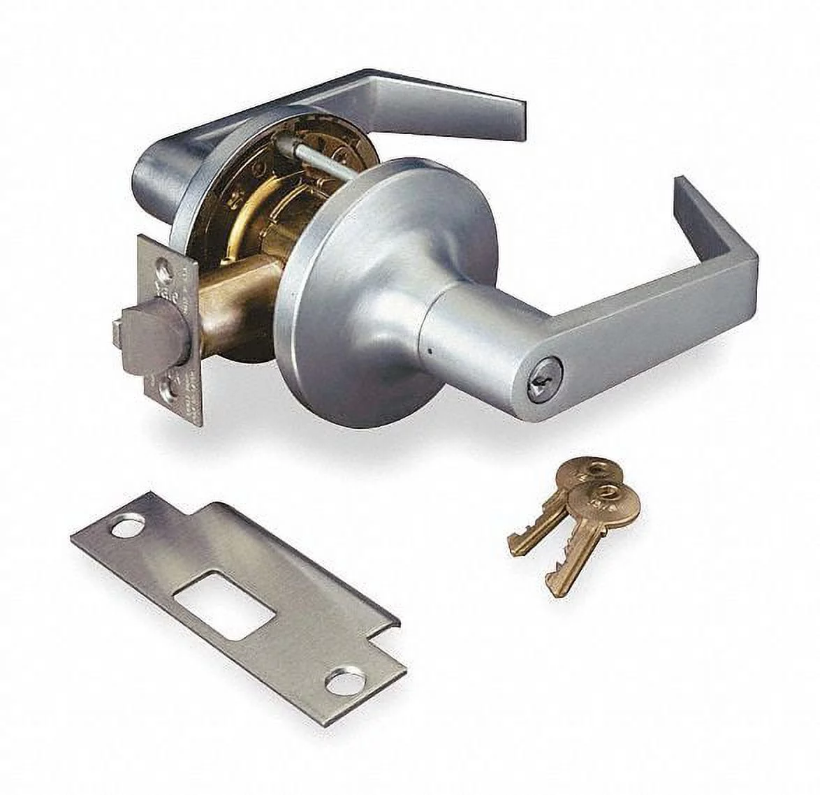 Yale Lever Lockset,Mechanical,Entrance AU5407LN x 626 x YMS