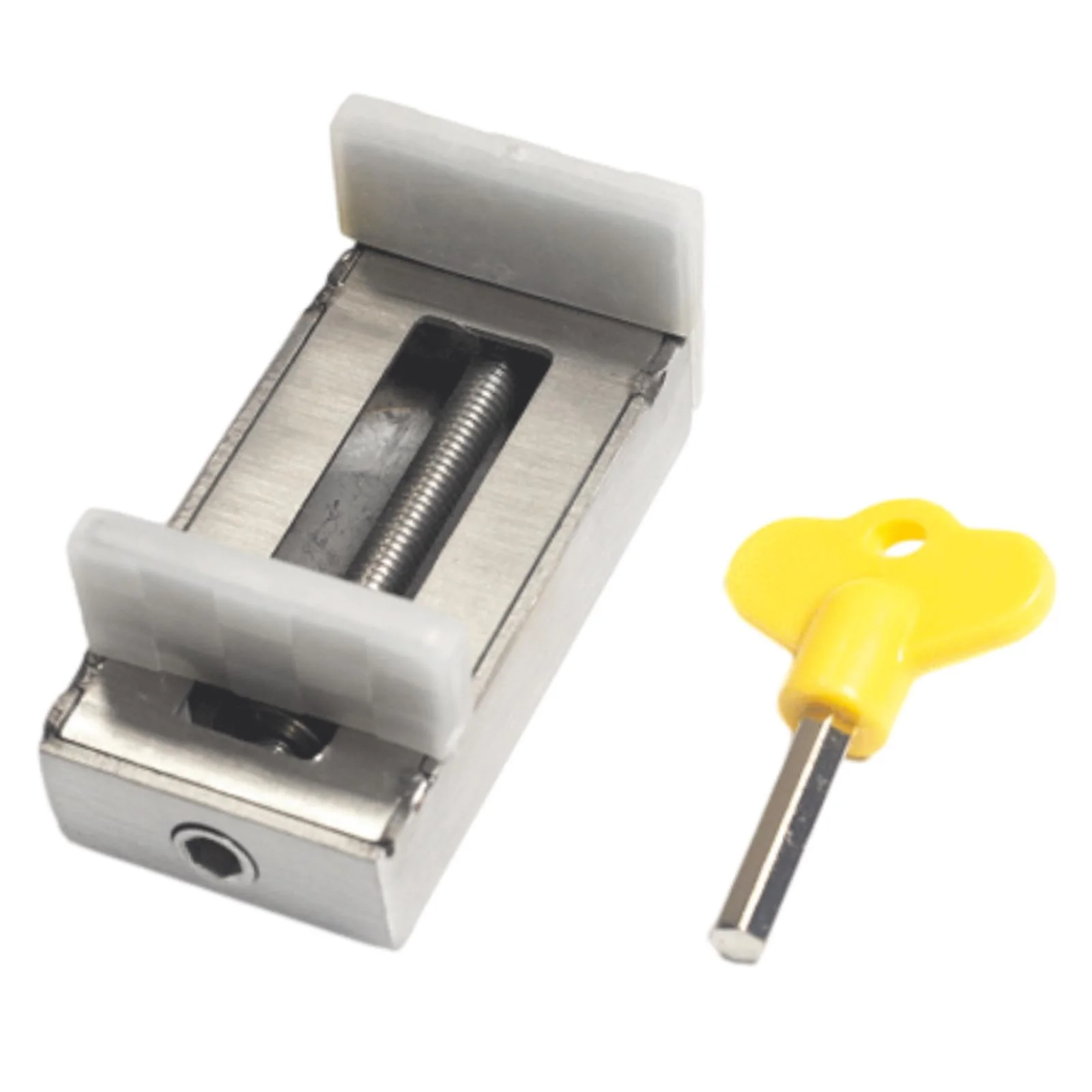 Menolana Sliding Window Limiter Window Stopper Wedge Theftproof with Key Easy to Install Hardware Door Lock Window Lock for Home Patio