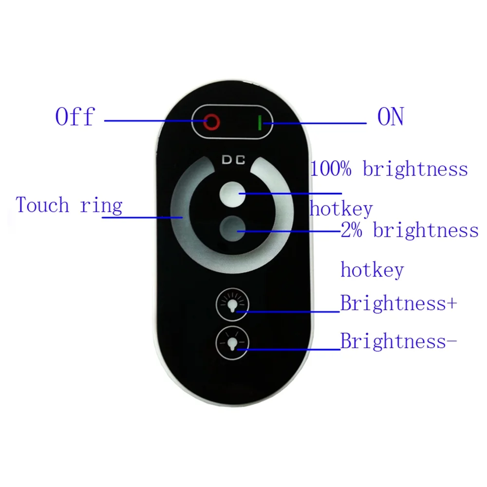 Console, 12v-24v 18a Dimmer With Slide Remote Adjust 12v-24v 18a Pwm Dimmer Switch Pwm Led Dimmable Slide Switch 12v-24v Eryue Console Dimmer Adjust Remote Dimmable